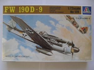 ITALERI 1/72 128 FOCKE WULF Fw 190D-9